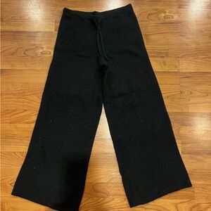 Black Aerie Sweater Pants